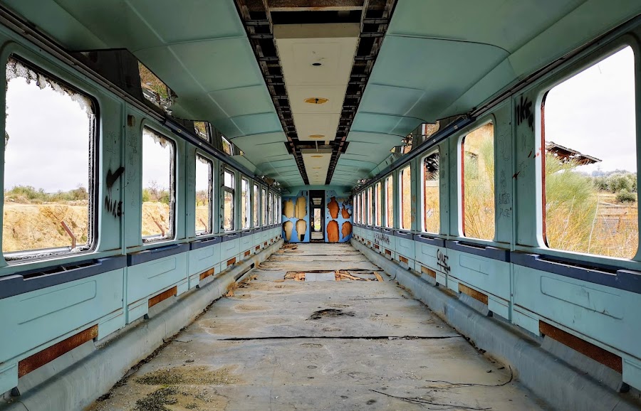Estación de Aldeanueva de Barbarroya - Vía Verde de la Jara