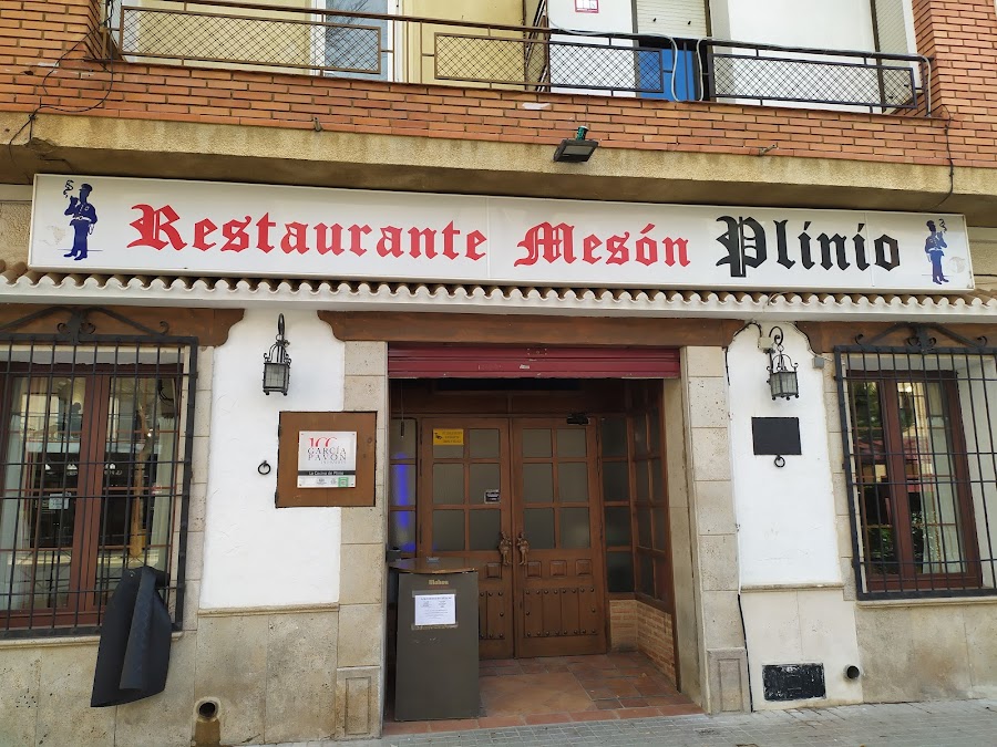 Restaurante Mesón Plinio.