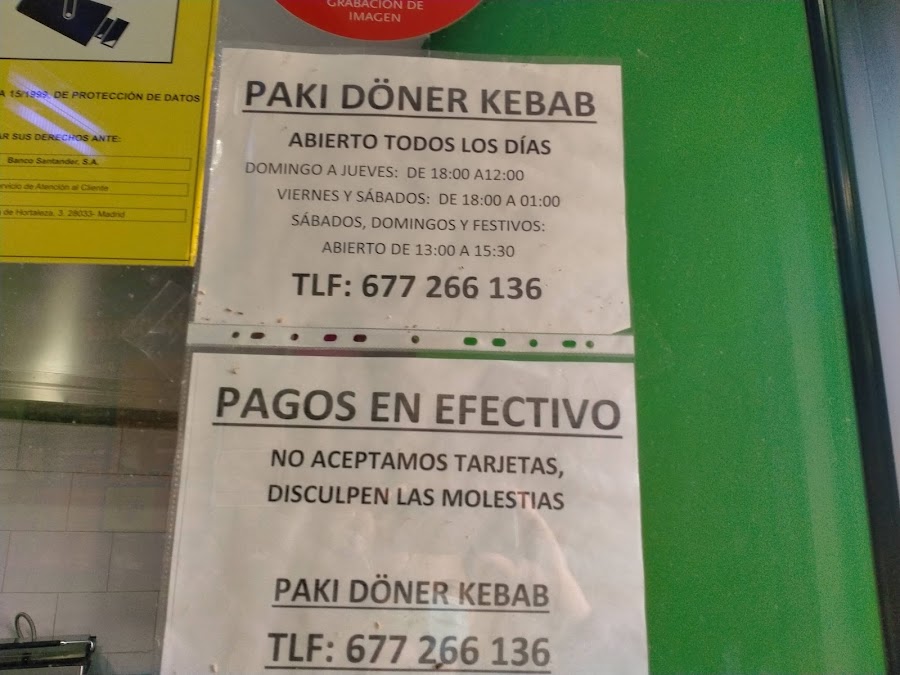 Paki Döner Kebab Camarena